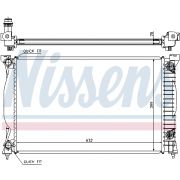 Слика 1 $на Воден радиатор (ладник) NISSENS 60305A