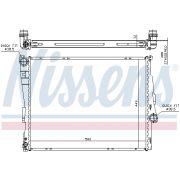 Слика 1 на Воден радиатор (ладник) NISSENS 60782A