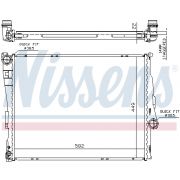 Слика 1 на Воден радиатор (ладник) NISSENS 60784A