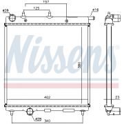 Слика 1 $на Воден радиатор (ладник) NISSENS 61277