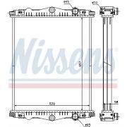 Слика 1 $на Воден радиатор (ладник) NISSENS 614430