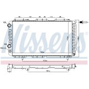 Слика 1 $на Воден радиатор (ладник) NISSENS 61862