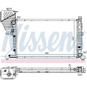 Слика 1 $на Воден радиатор (ладник) NISSENS 62519A