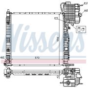 Слика 1 $на Воден радиатор (ладник) NISSENS 62561A