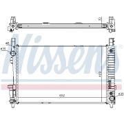 Слика 1 на Воден радиатор (ладник) NISSENS 62799A