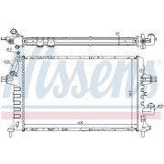 Слика 1 $на Воден радиатор (ладник) NISSENS 63021A