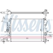 Слика 1 $на Воден радиатор (ладник) NISSENS 630725