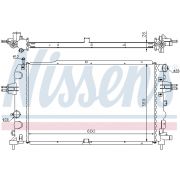 Слика 1 $на Воден радиатор (ладник) NISSENS 63111A