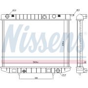 Слика 1 $на Воден радиатор (ладник) NISSENS 63299