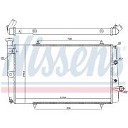 Слика 1 $на Воден радиатор (ладник) NISSENS 634811