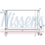 Слика 1 $на Воден радиатор (ладник) NISSENS 63731