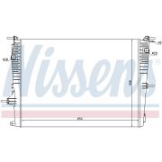 Слика 1 на Воден радиатор (ладник) NISSENS 637606