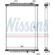 Слика 1 $на Воден радиатор (ладник) NISSENS 637860