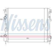 Слика 1 на Воден радиатор (ладник) NISSENS 63809