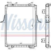 Слика 1 на Воден радиатор (ладник) NISSENS 63821A