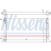 Слика 1 $на Воден радиатор (ладник) NISSENS 63993