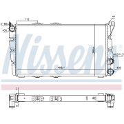 Слика 1 $на Воден радиатор (ладник) NISSENS 64010