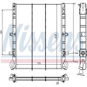 Слика 1 $на Воден радиатор (ладник) NISSENS 64074