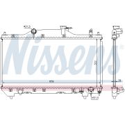 Слика 1 $на Воден радиатор (ладник) NISSENS 64640A