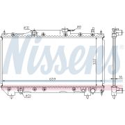 Слика 1 $на Воден радиатор (ладник) NISSENS 64781A