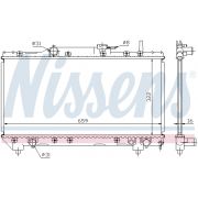 Слика 1 $на Воден радиатор (ладник) NISSENS 64838A