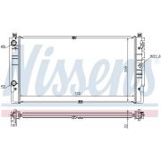 Слика 1 $на Воден радиатор (ладник) NISSENS 65238A