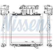 Слика 1 $на Воден радиатор (ладник) NISSENS 67225