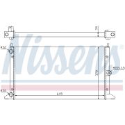 Слика 1 $на Воден радиатор (ладник) NISSENS 67305