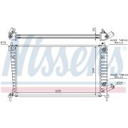 Слика 1 $на Воден радиатор (ладник) NISSENS 68005A