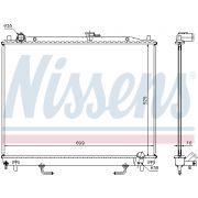 Слика 1 на Воден радиатор (ладник) NISSENS 68181A