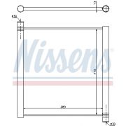 Слика 1 на Воден радиатор (ладник) NISSENS 68451