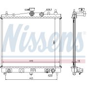 Слика 1 $на Воден радиатор (ладник) NISSENS 68700A