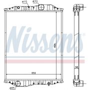 Слика 1 $на Воден радиатор (ладник) NISSENS 696090