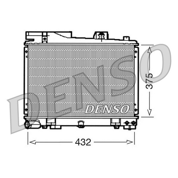 Слика на Воден радиатор (ладник) NPS DRM05034