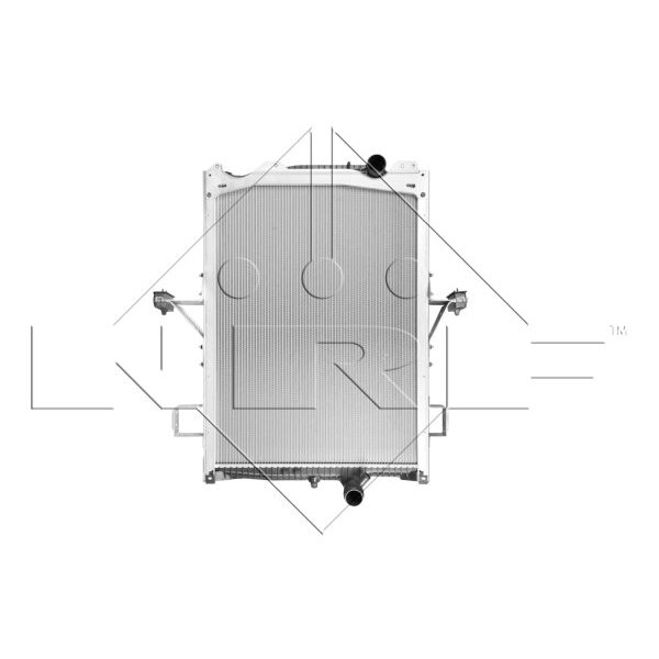 Слика на Воден радиатор (ладник) NRF 50192 за камион Volvo FM 300 - 300 коњи дизел