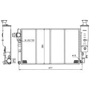 Слика 1 $на Воден радиатор (ладник) NRF 50400