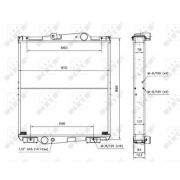 Слика 1 на Воден радиатор (ладник) NRF 504773