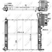 Слика 1 $на Воден радиатор (ладник) NRF 50583