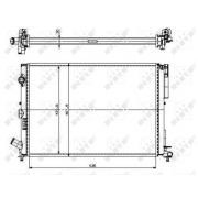 Слика 1 на Воден радиатор (ладник) NRF 509526