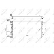 Слика 1 на Воден радиатор (ладник) NRF 509644