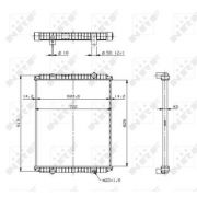 Слика 1 на Воден радиатор (ладник) NRF 509706