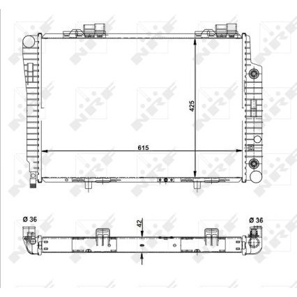 Слика на Воден радиатор (ладник) NRF 51281