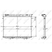 Слика 1 $на Воден радиатор (ладник) NRF 519532