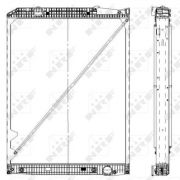 Слика 1 на Воден радиатор (ладник) NRF 519578