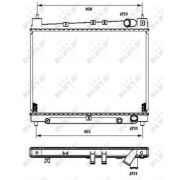 Слика 1 на Воден радиатор (ладник) NRF 53211