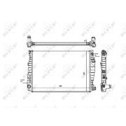Слика 1 на Воден радиатор (ладник) NRF 53487