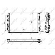 Слика 1 на Воден радиатор (ладник) NRF 53843