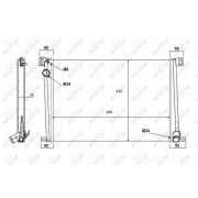 Слика 1 $на Воден радиатор (ладник) NRF 58472