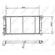 Слика 1 $на Воден радиатор (ладник) NRF 58904