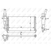 Слика 1 $на Воден радиатор (ладник) NRF 58952